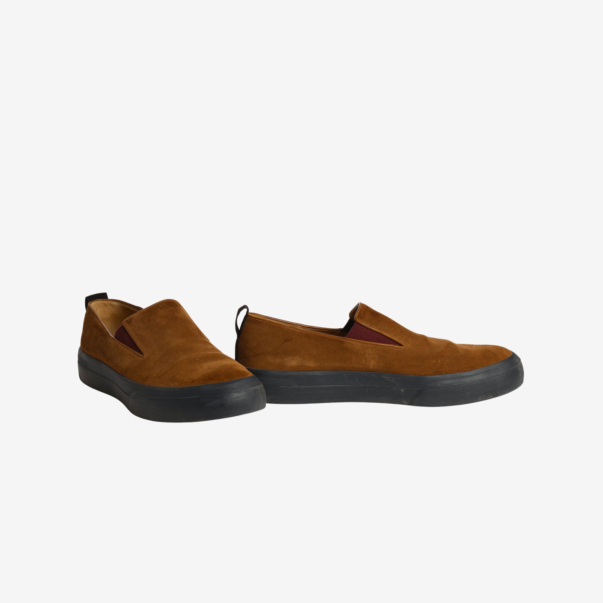 Suede Skate Slip On