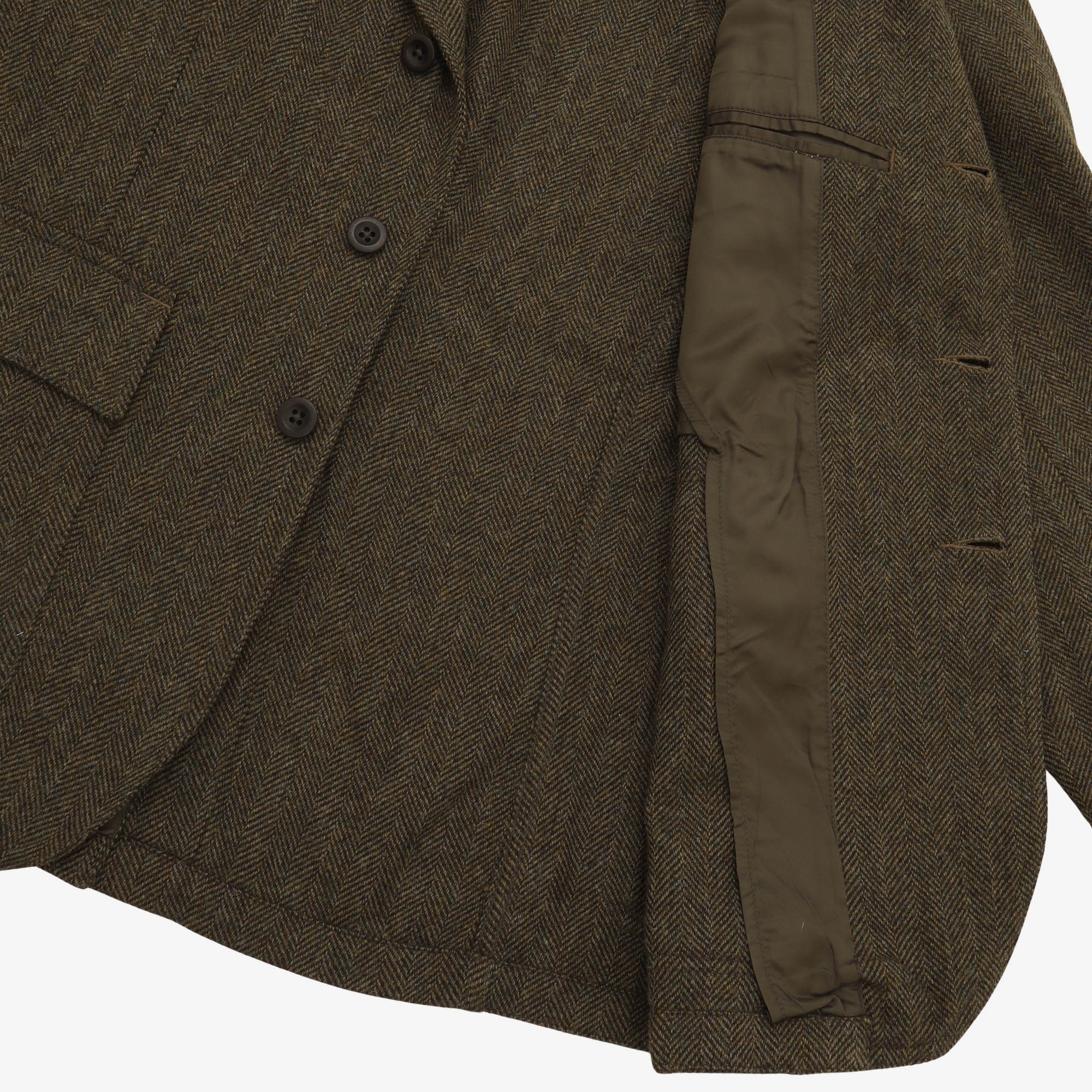 Herringbone Tweed Sport Coat