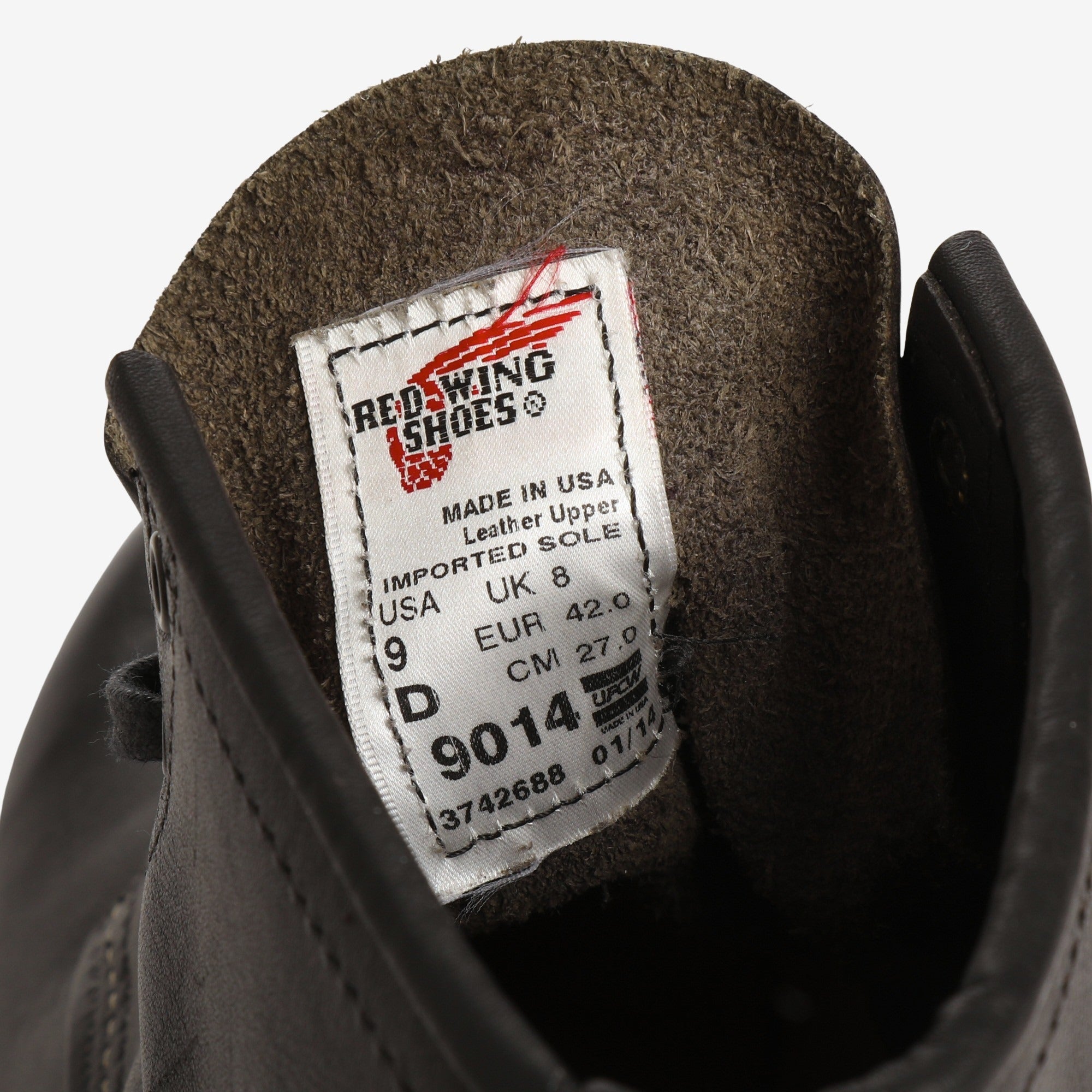 9014 Beckman Featherstone Leather Boots