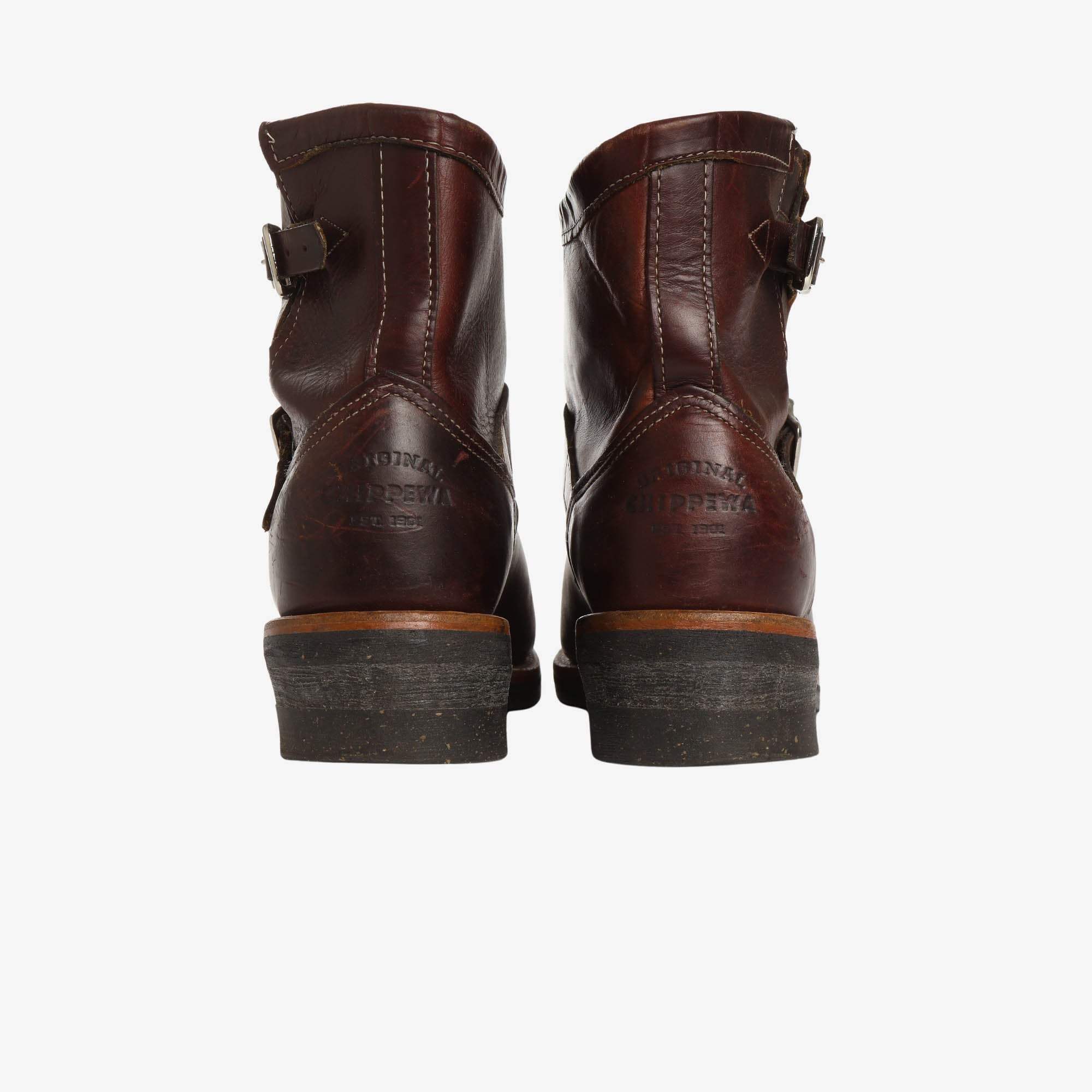Leather Engineer Boot