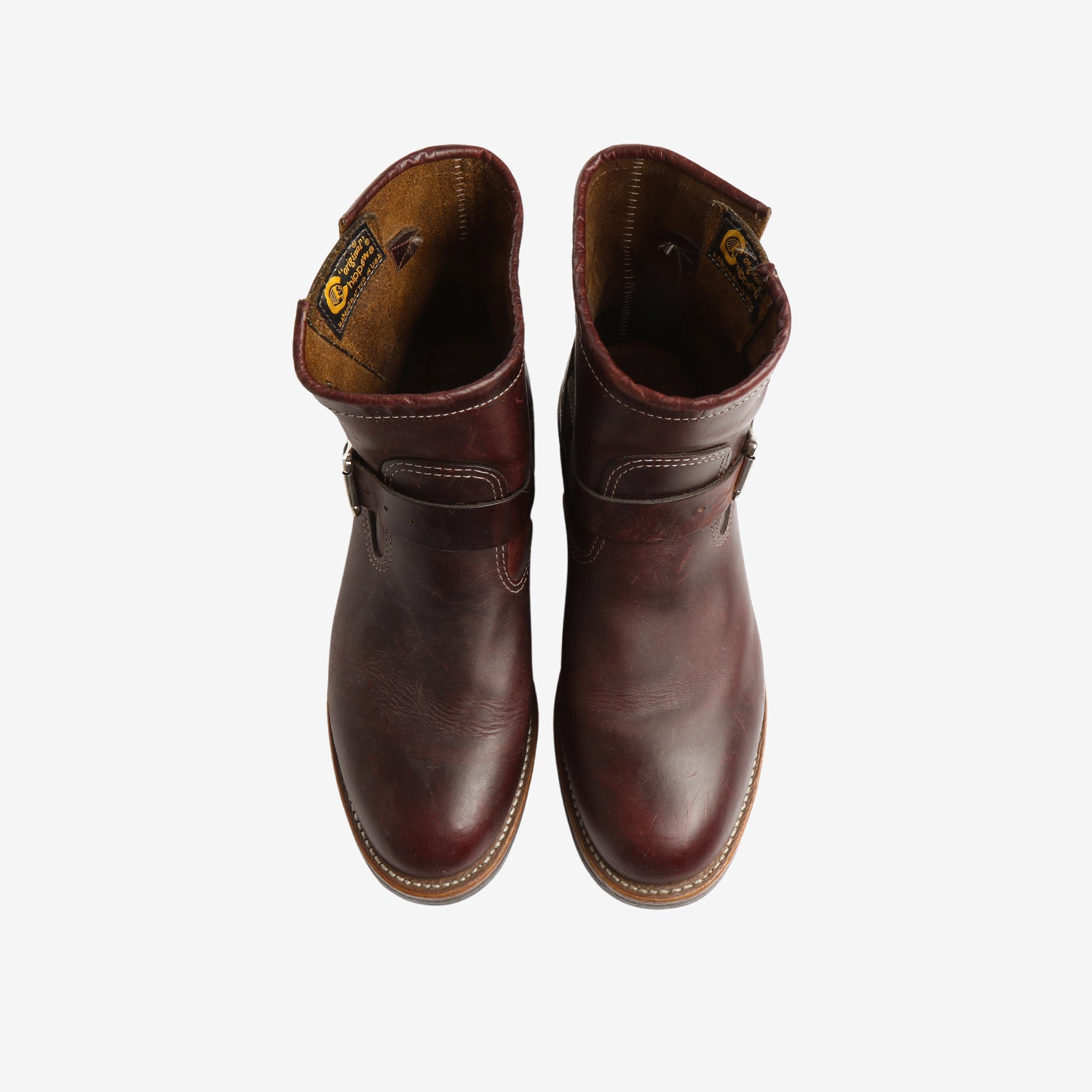 Leather Engineer Boot
