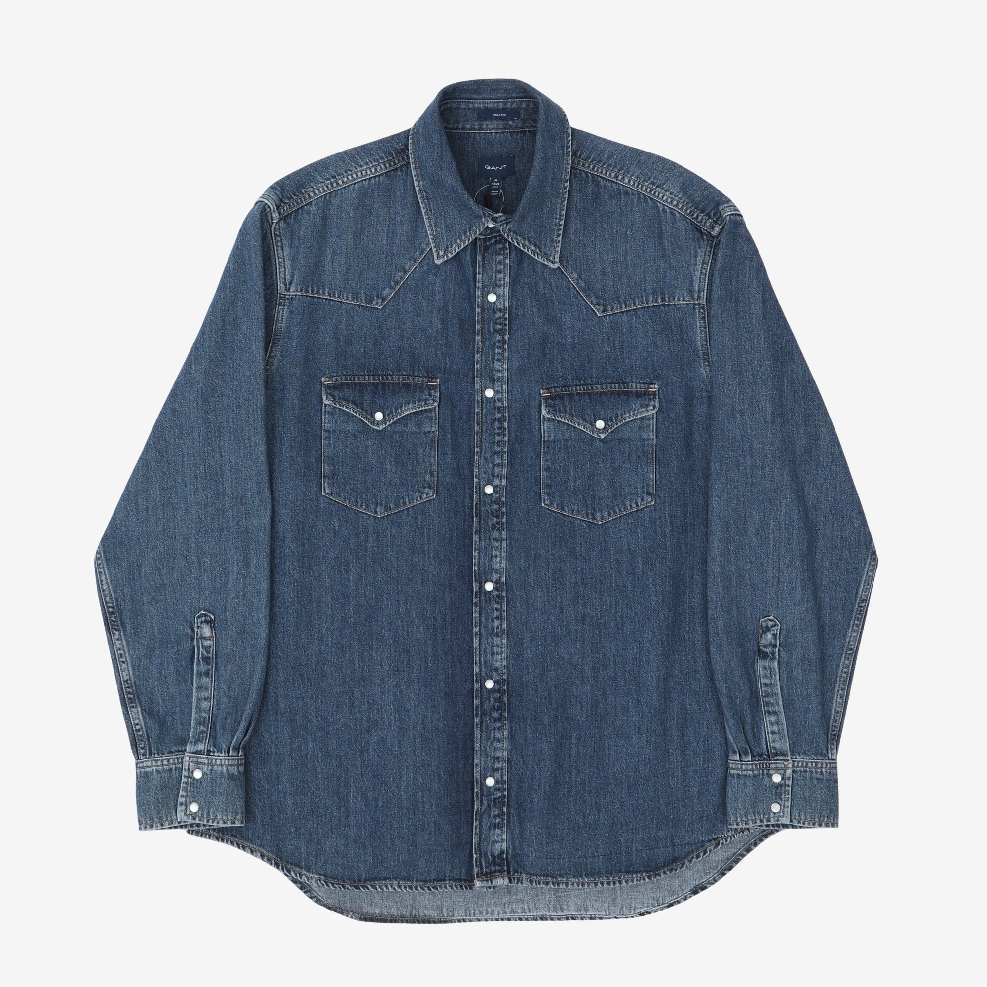 Denim Western Town Shirt