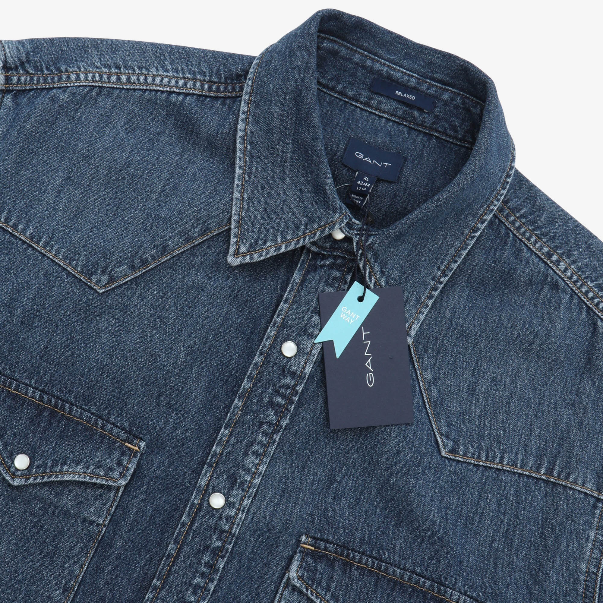 Denim Western Town Shirt