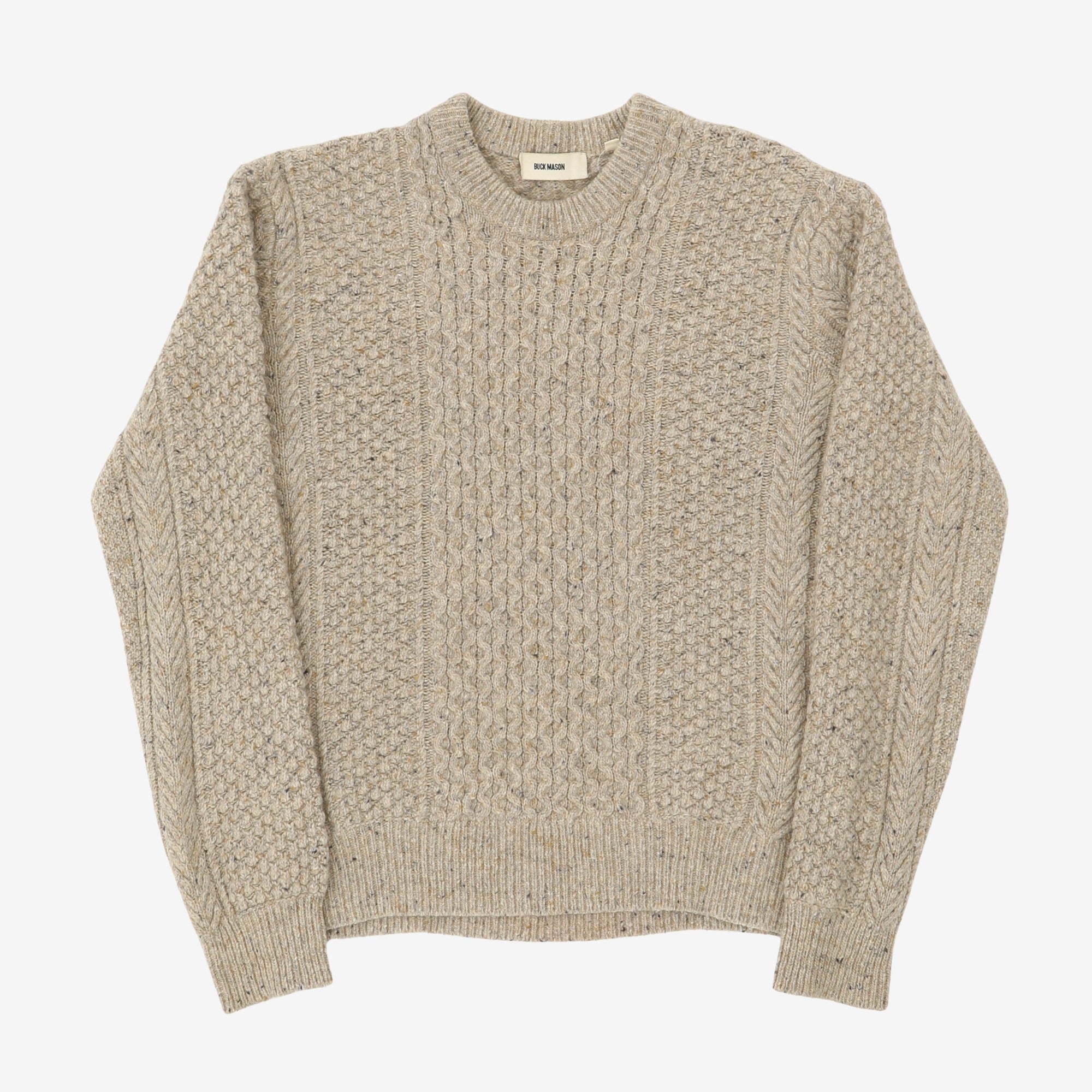Alpaca Blend Cable Knit Jumper