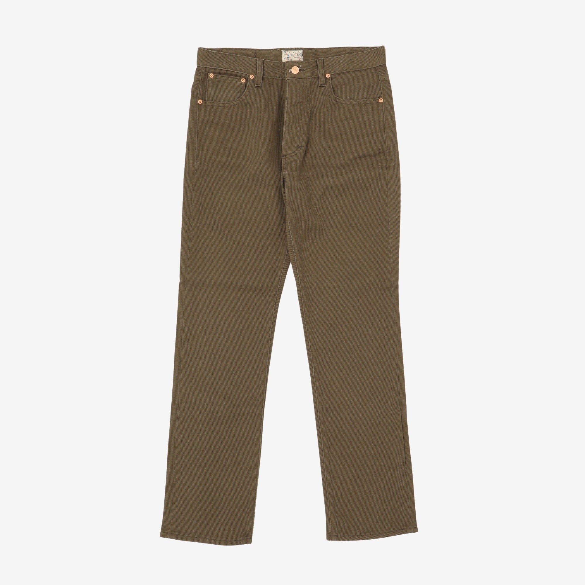 Japanese Bedford Corduroy Trouser