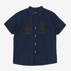 SS Floral Embroidered Shirt