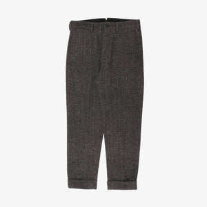 HBT Pleated Wool Blend Trousers