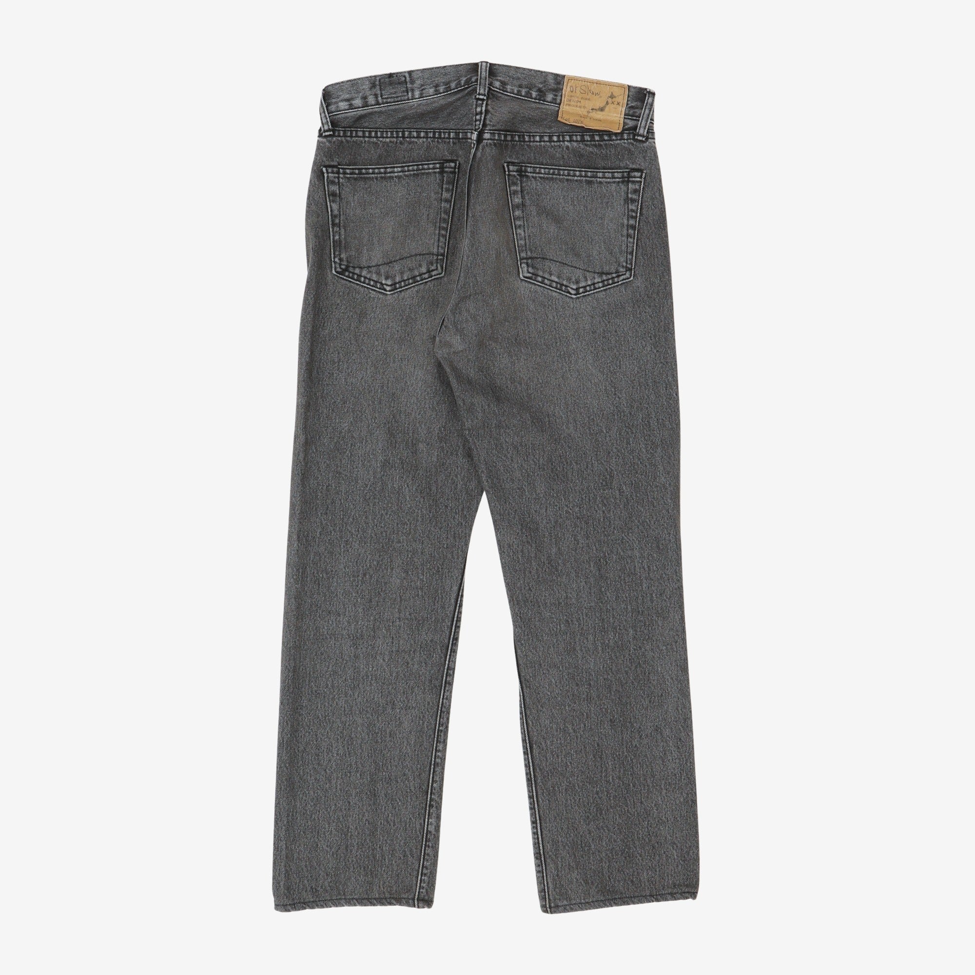 107W Slim Selvedge Denim (32W X 27.5L)