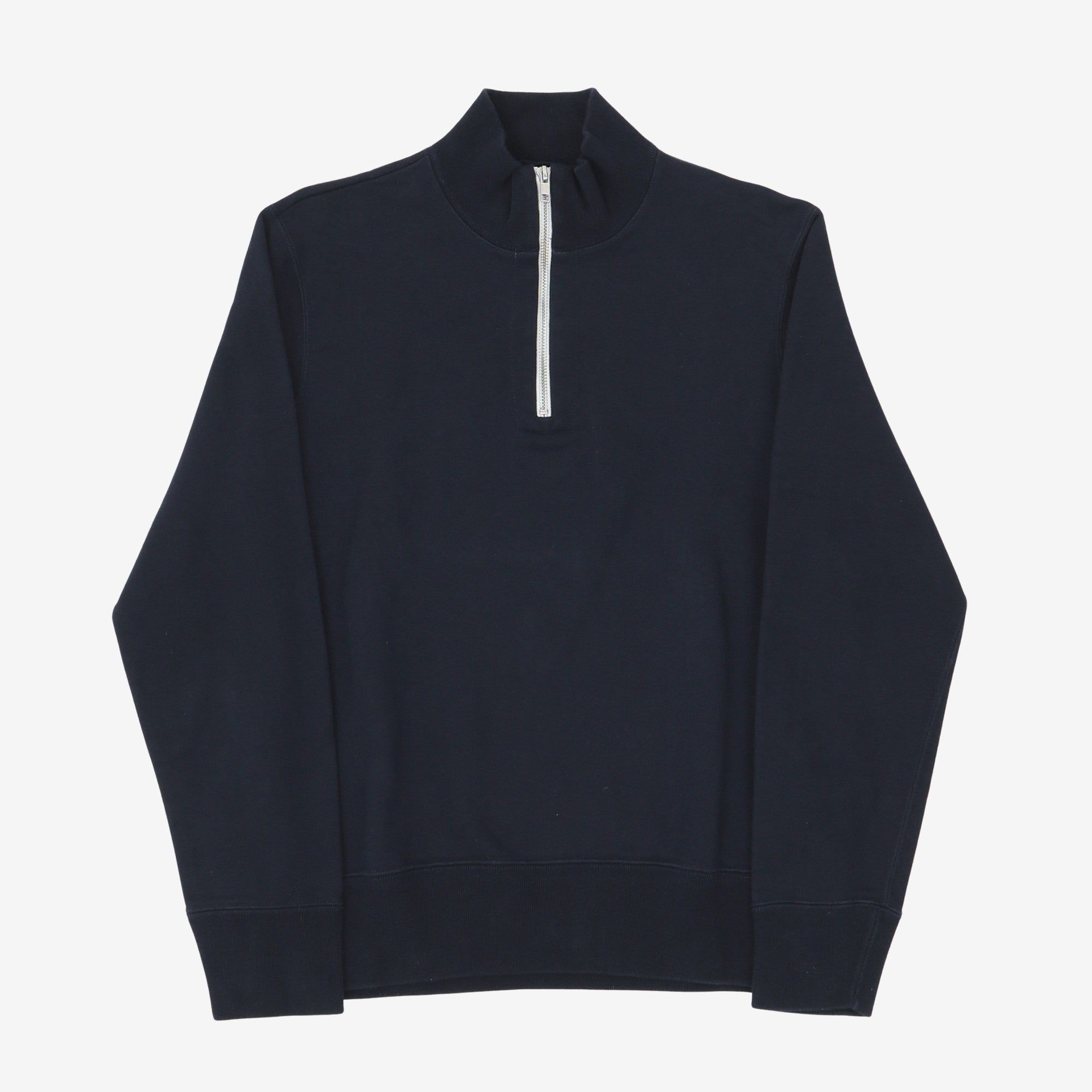 Organic Cotton Half Zip Sweatshirt