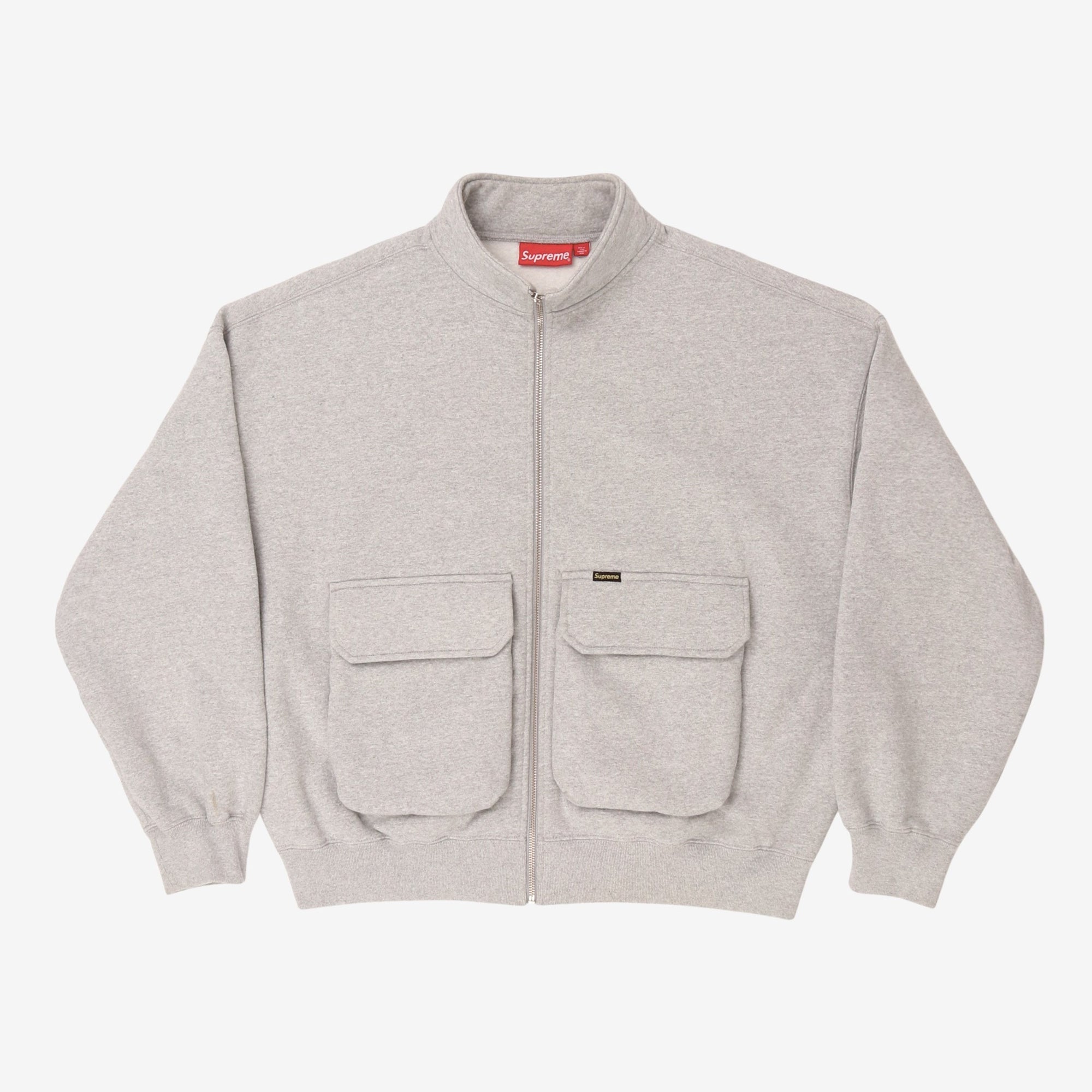 Cargo Zip Up Sweatshirt