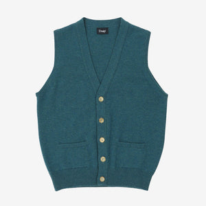 Sleeveless Knit Cardigan