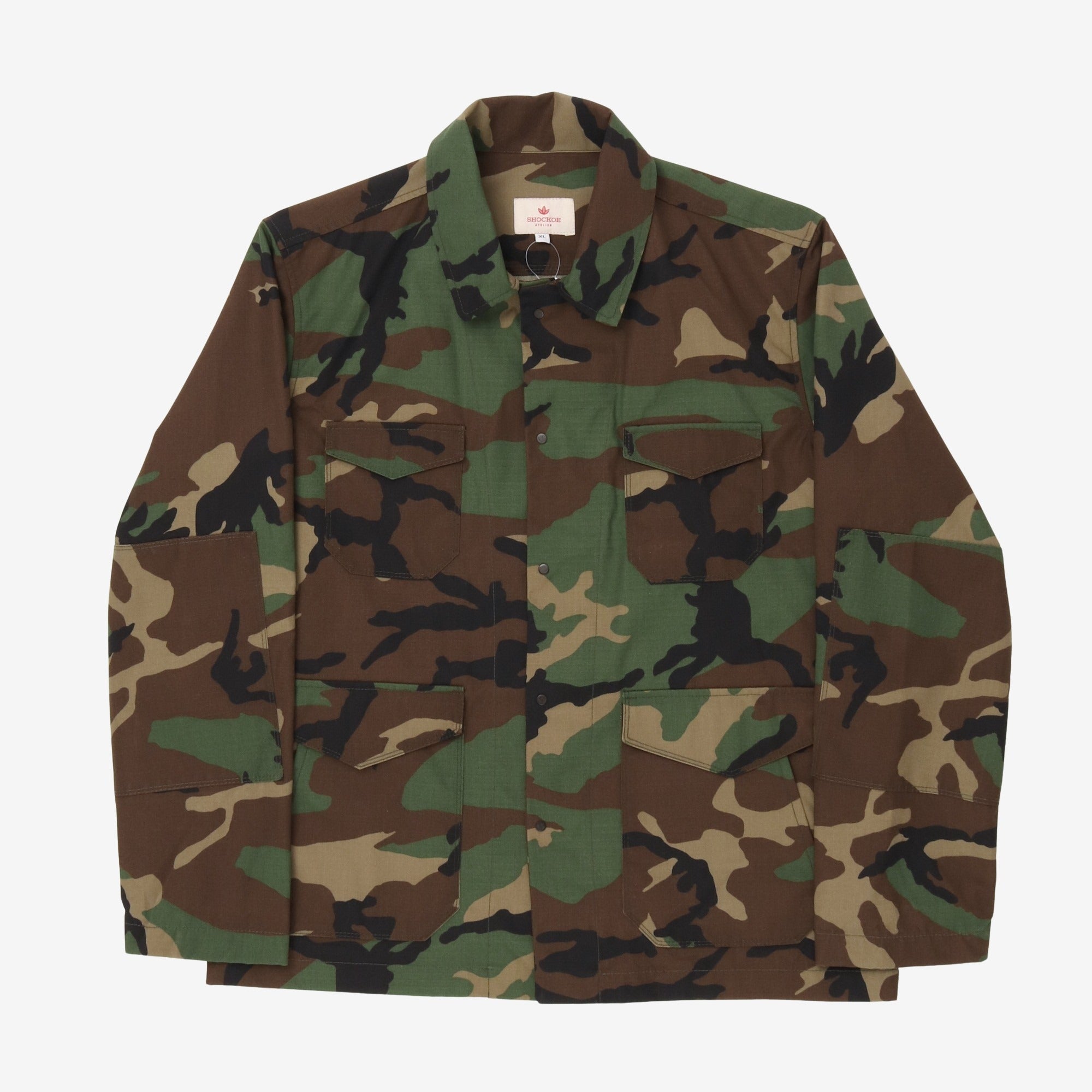 Rip Stop Camo Field Jacket