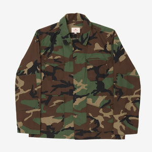 Rip Stop Camo Field Jacket