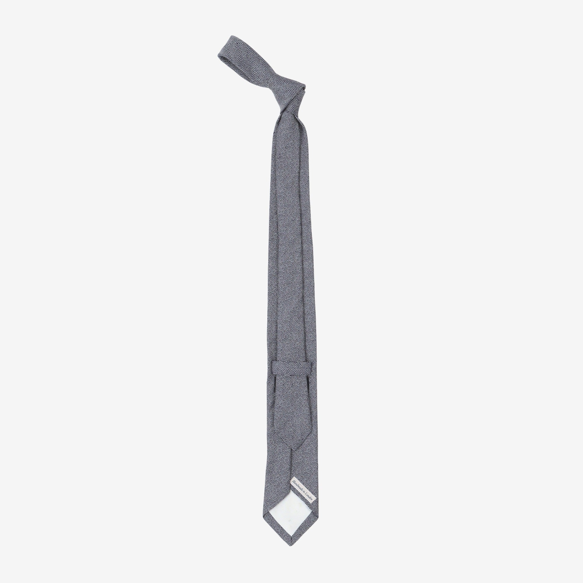 Silk Linen Blend Tie