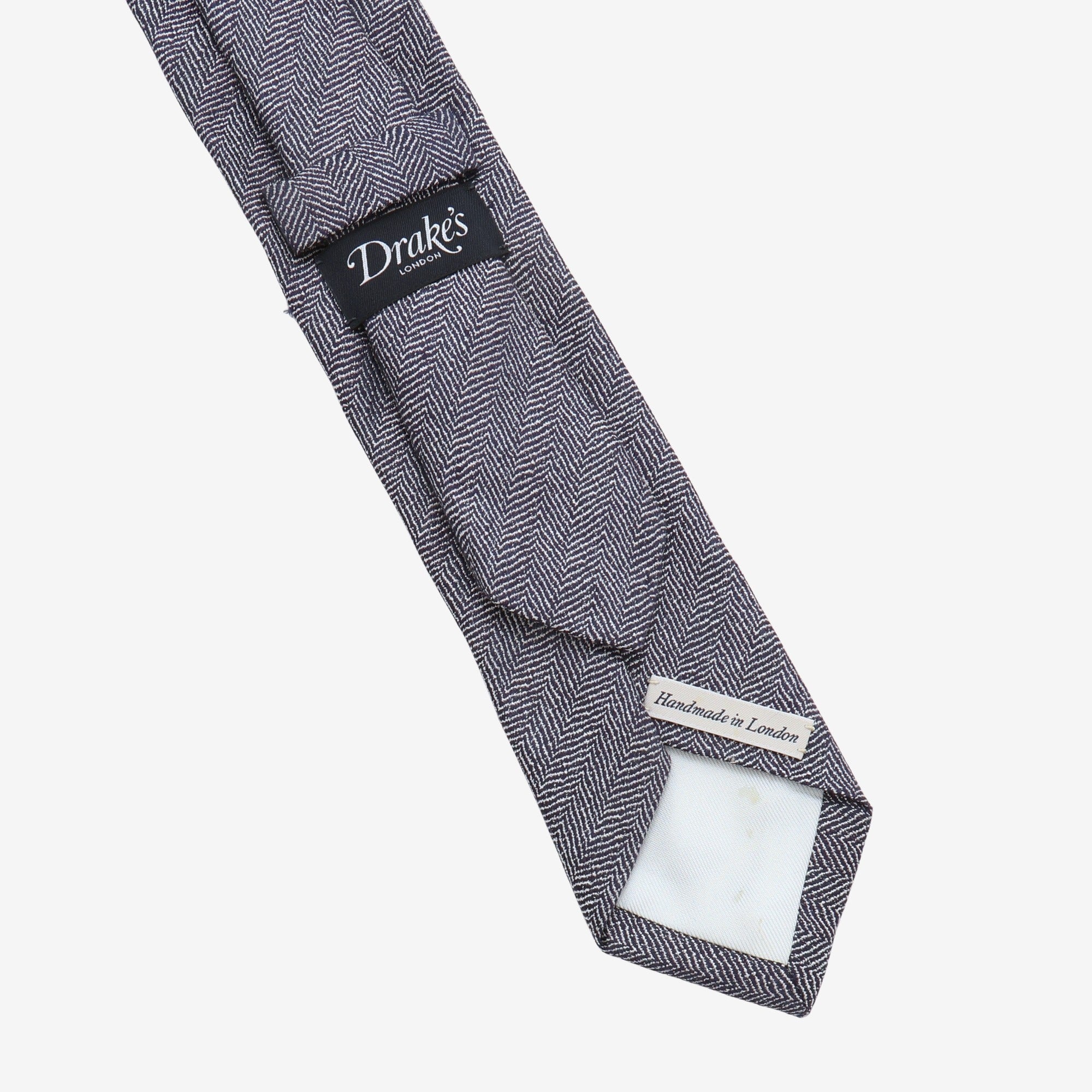 Silk Linen Blend Tie