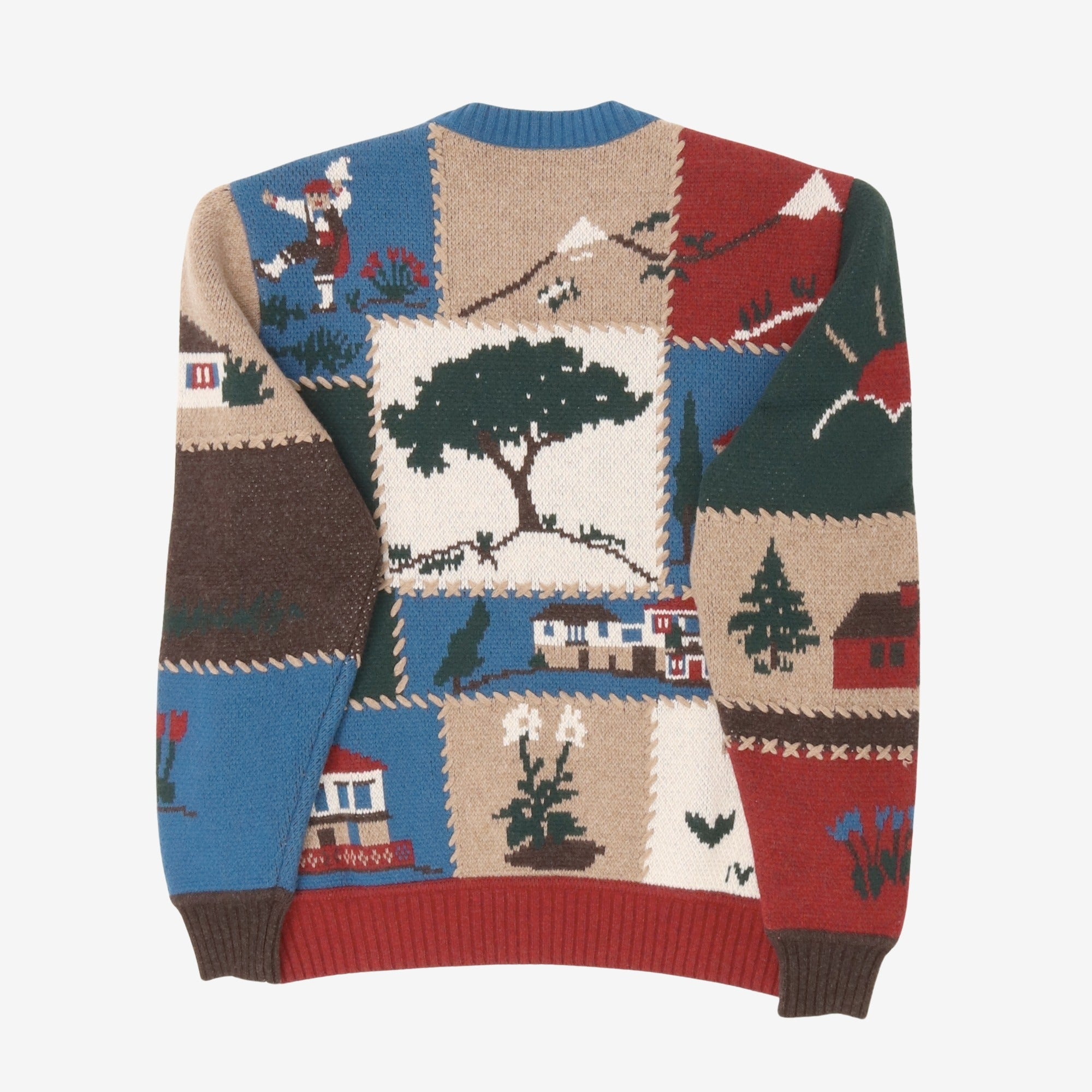 Village Patchwork Sweater