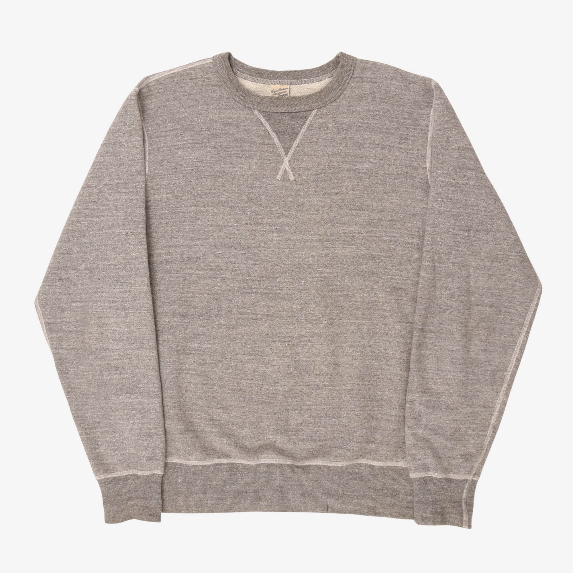 Single-V Needle Sweatshirt