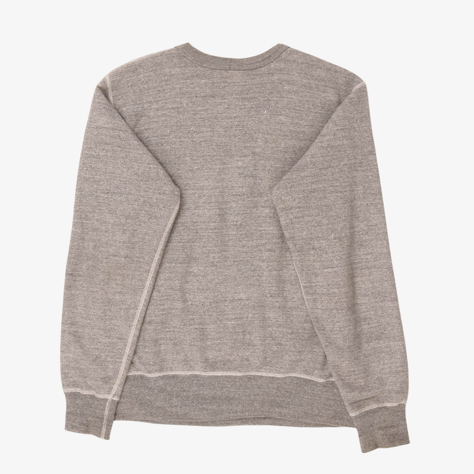Single-V Needle Sweatshirt