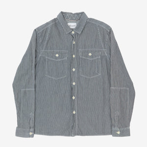 Hickory Stripe Work Shirt