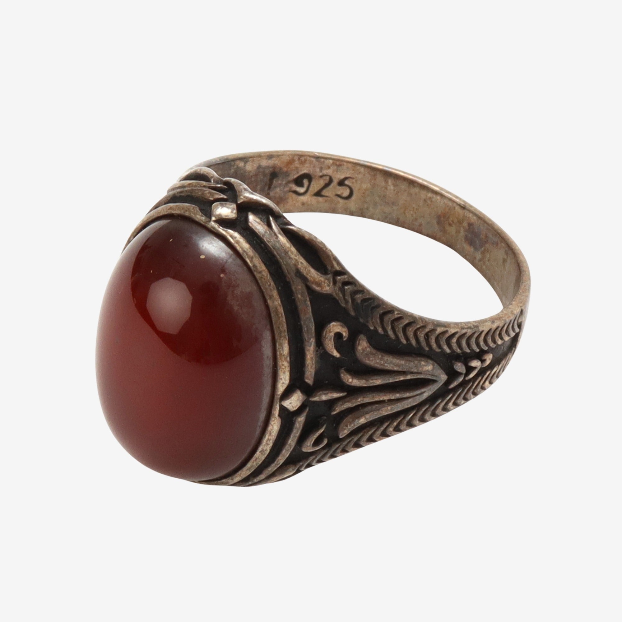 Omani Ruby Signet Ring