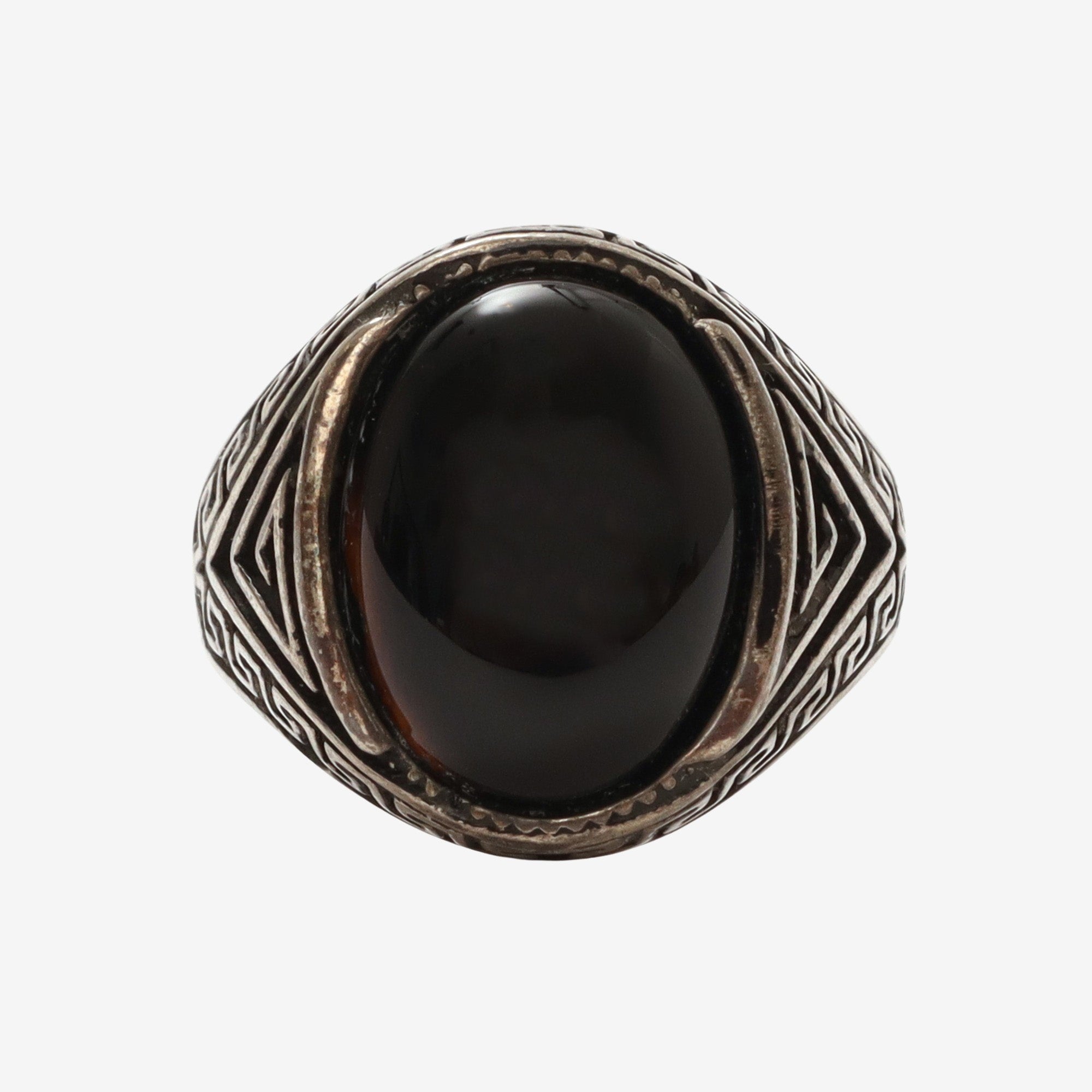 Omani Black Onyx Signet Ring