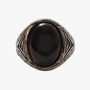 Omani Black Onyx Signet Ring