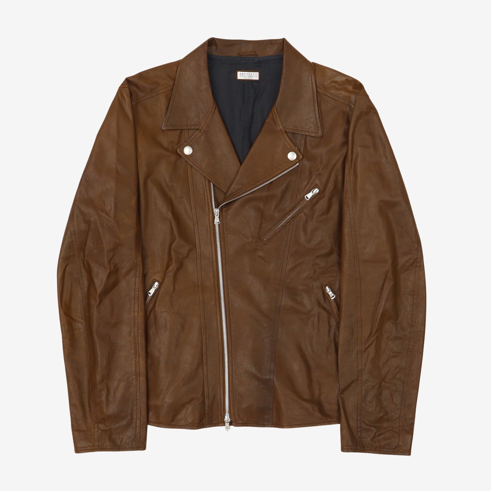 Leather Biker Jacket