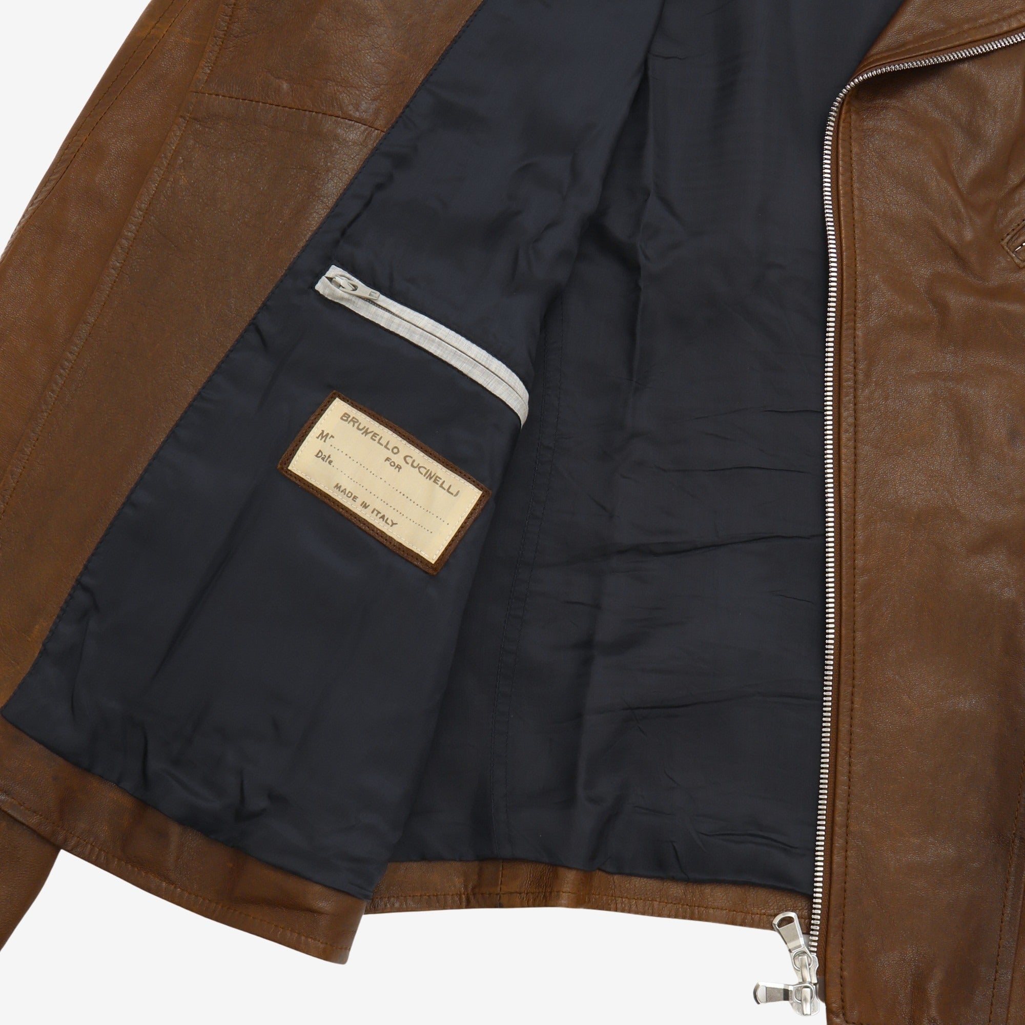 Leather Biker Jacket