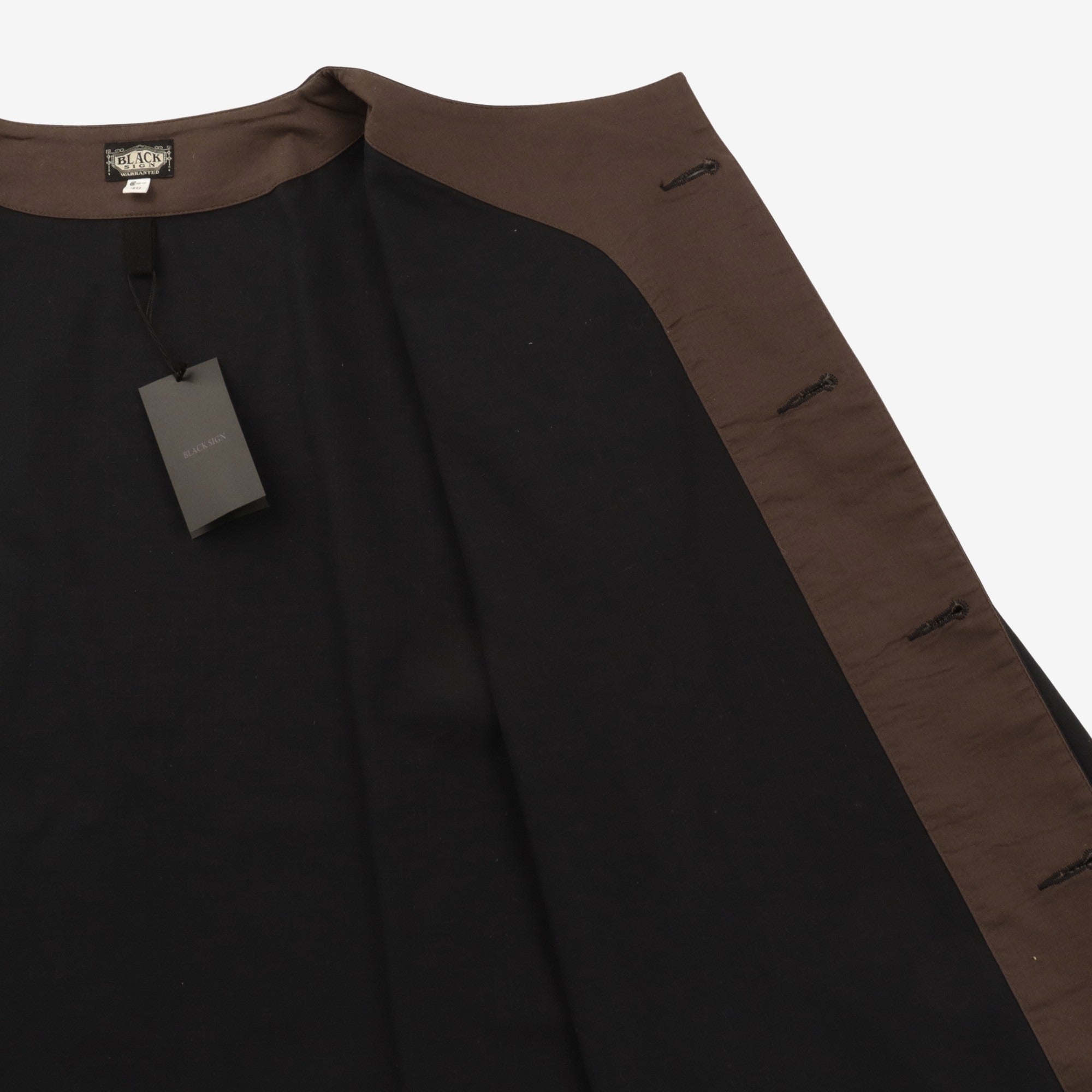 Collarless Rip Stop Jacket