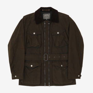 Waxed Twin Track Jacket