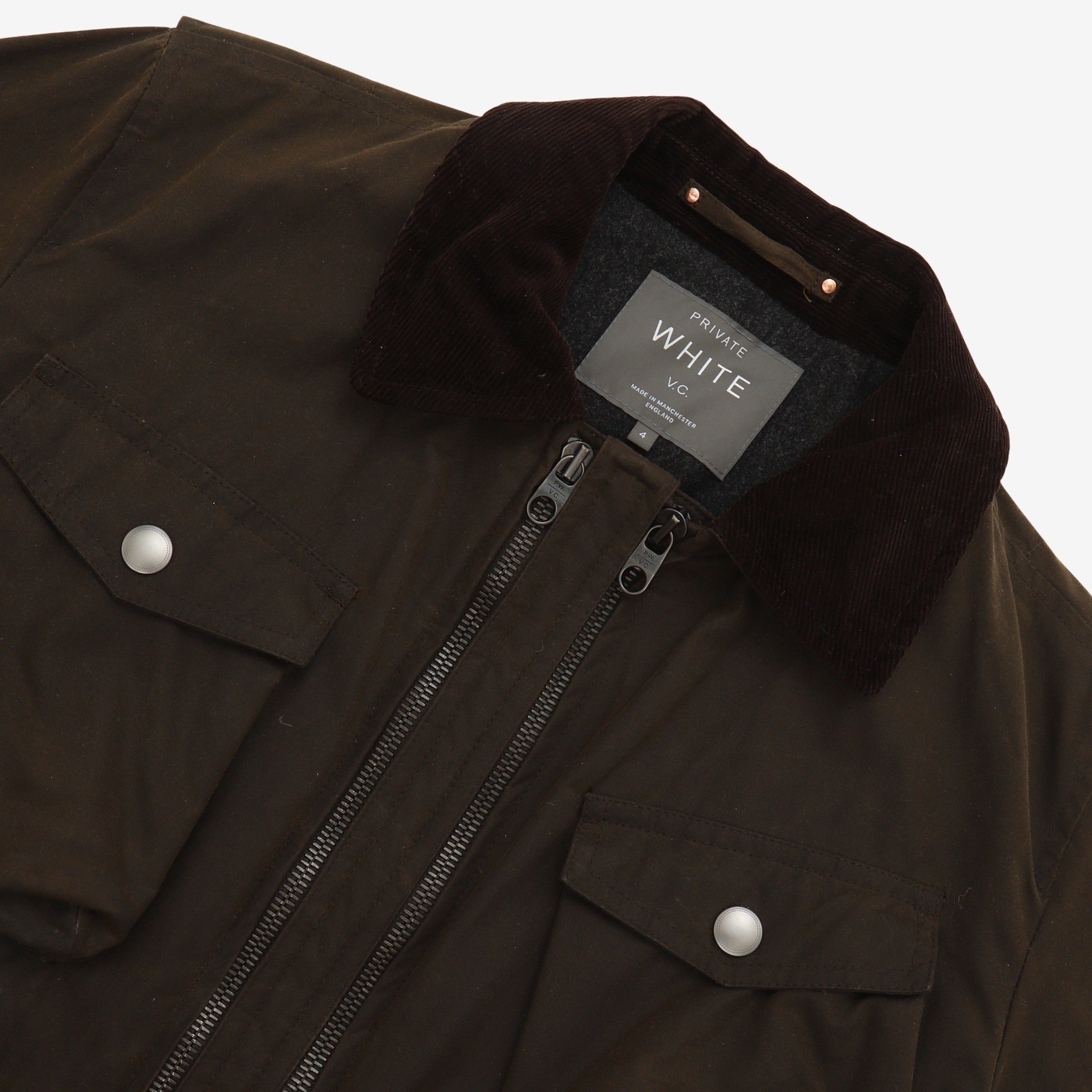 Waxed Twin Track Jacket