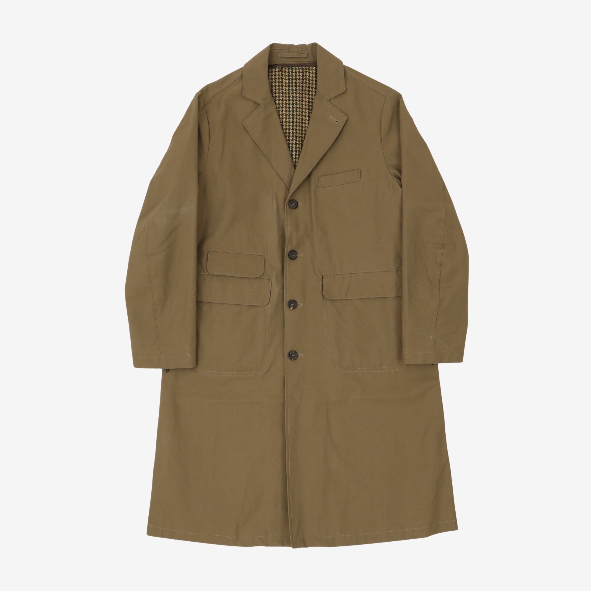 New Gabardine Trench Coat + Liner