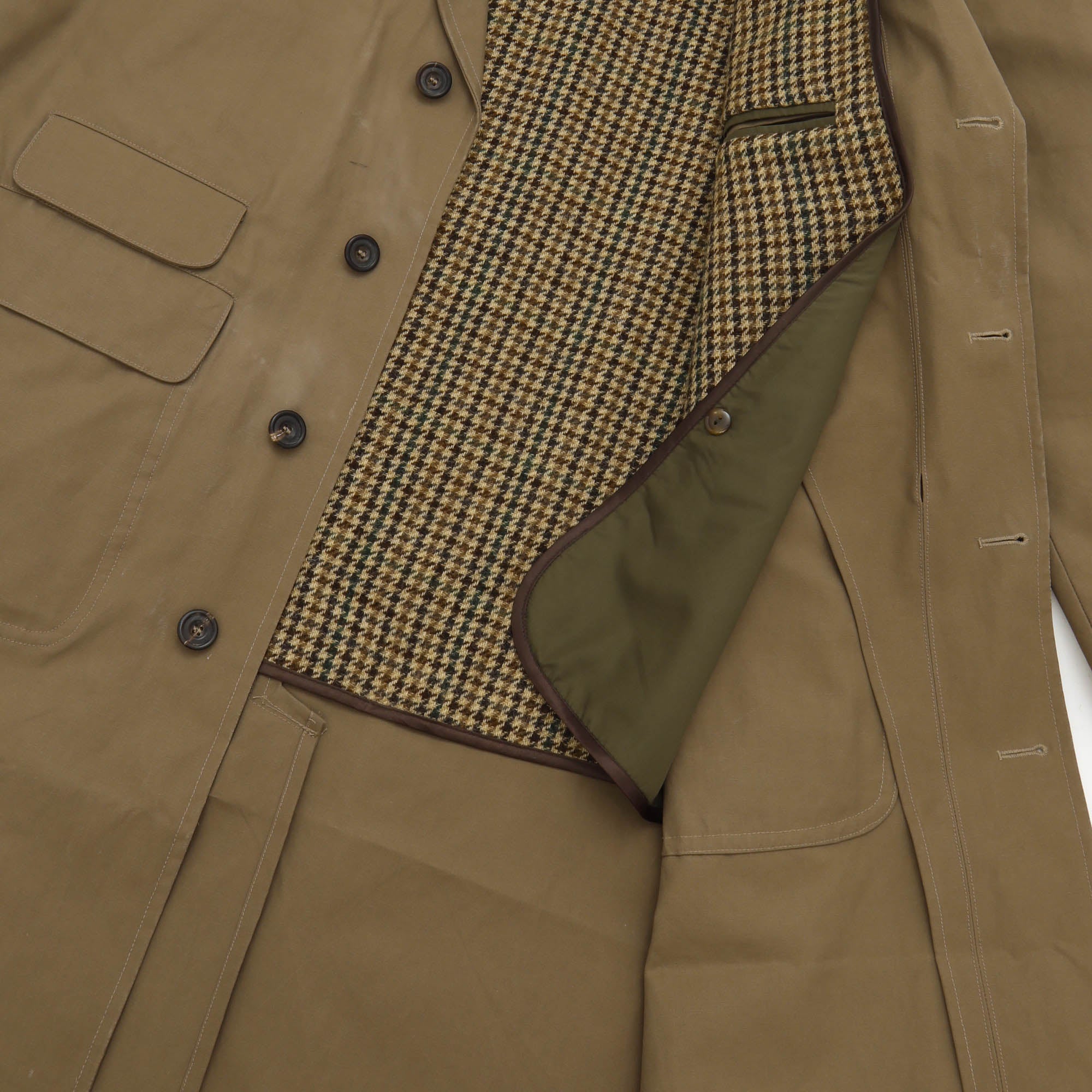 New Gabardine Trench Coat + Liner