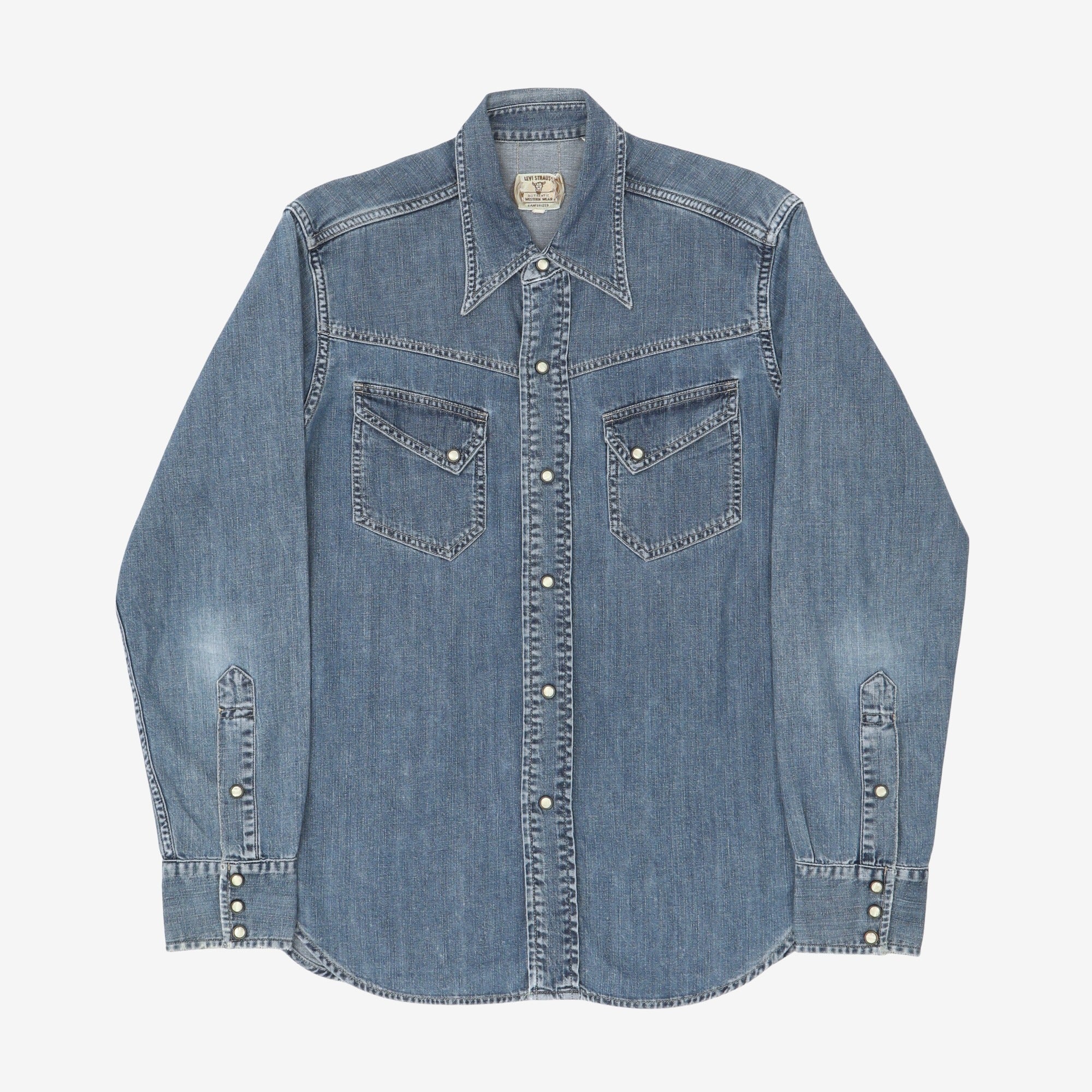 54 Western Denim Shirt