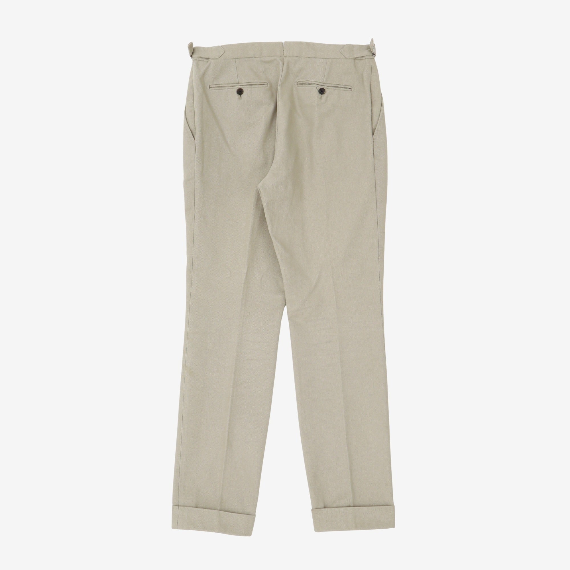 Flat Front Trouser (Stained)