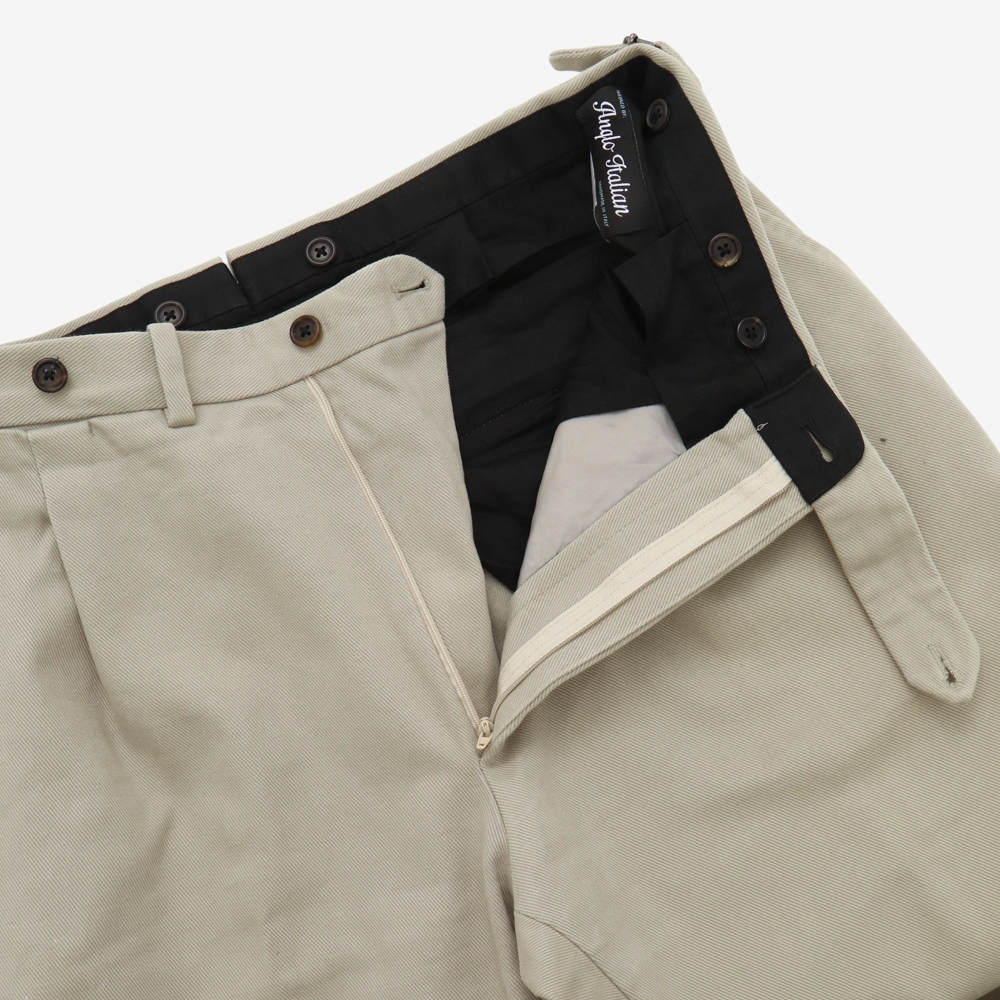 Flat Front Trouser (Stained)
