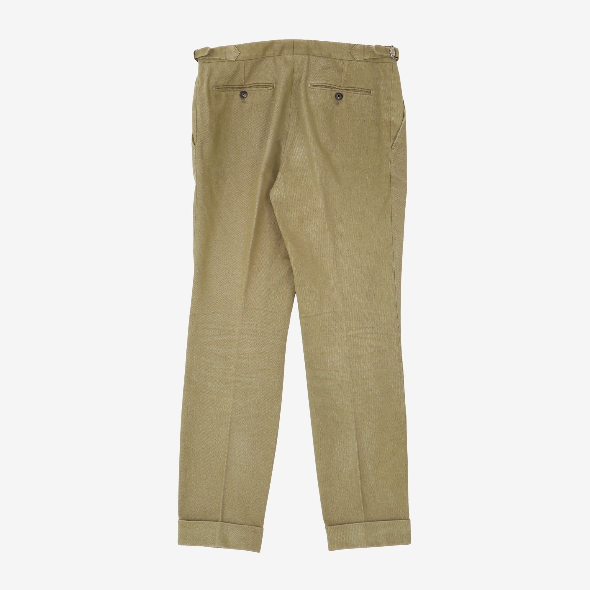 Flat Front Trouser