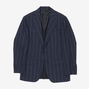 Pintstripe Wool Suit