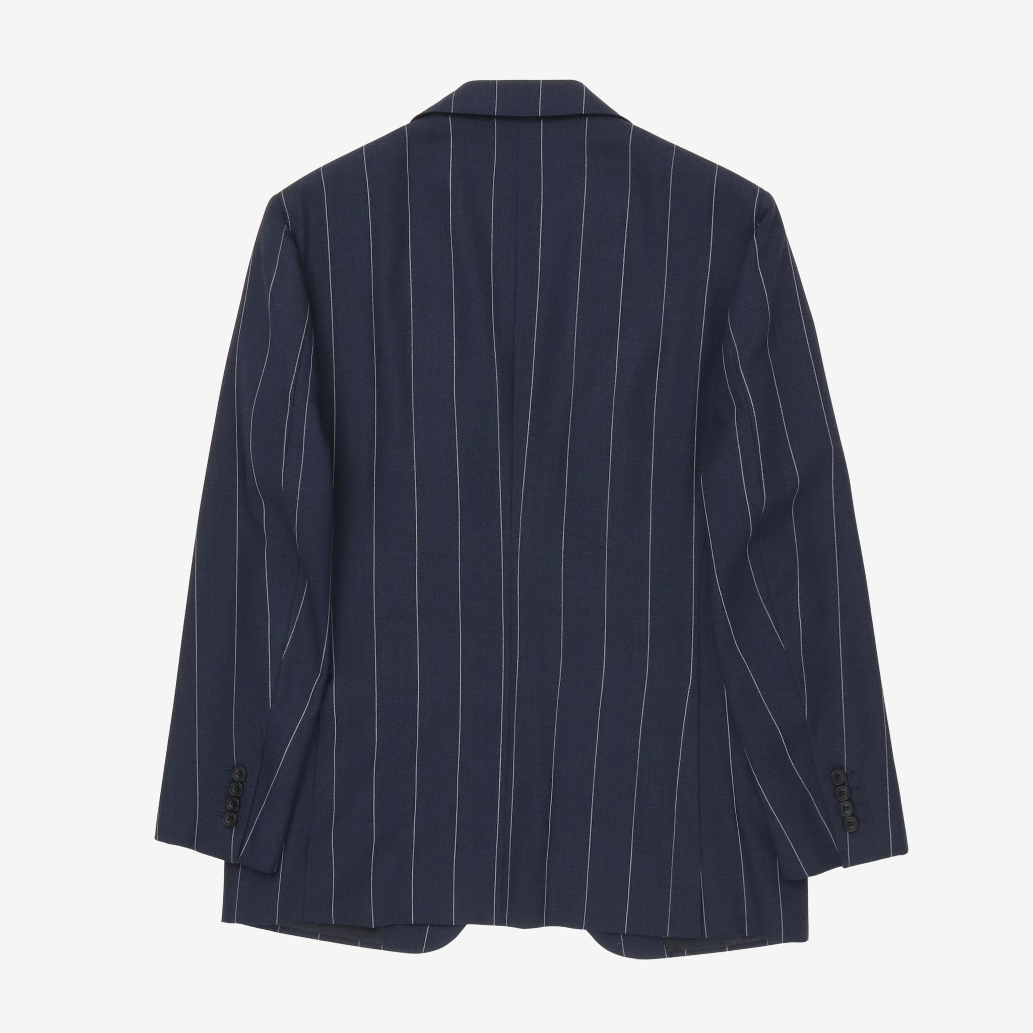 Pintstripe Wool Suit
