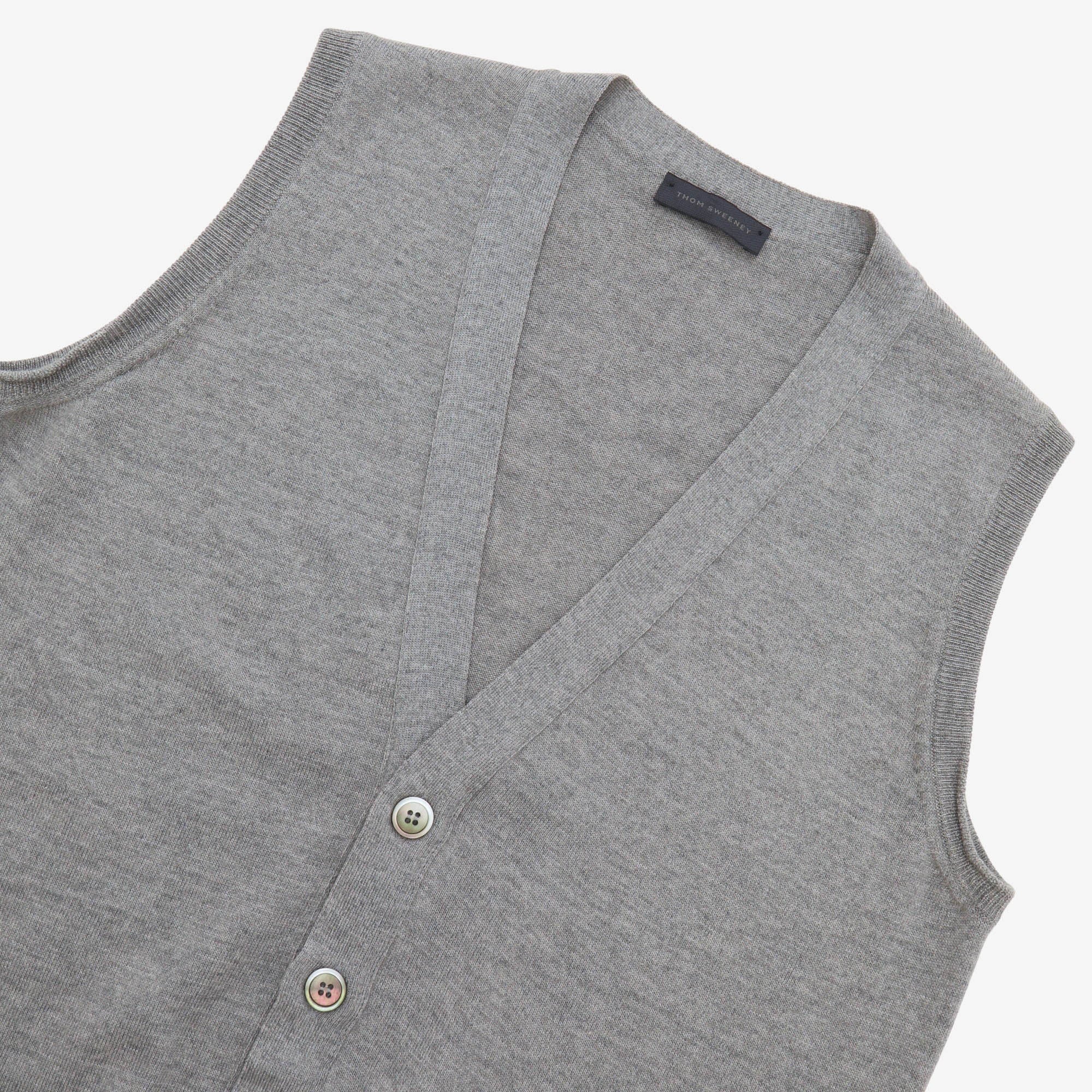 Sleeveless Cardigan