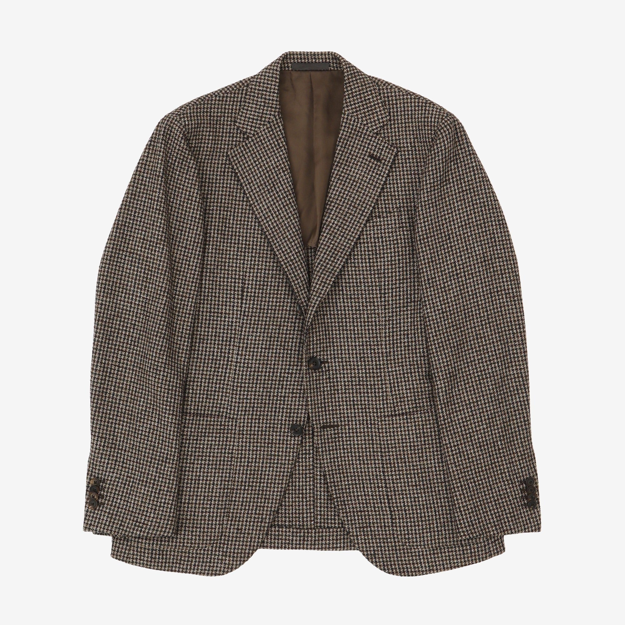 Houndstooth Check Blazer