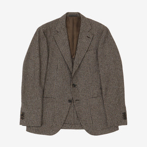 Houndstooth Check Blazer