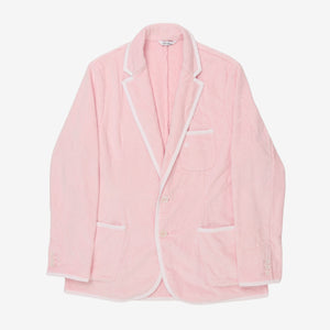 Terry Cloth Towelling Blazer