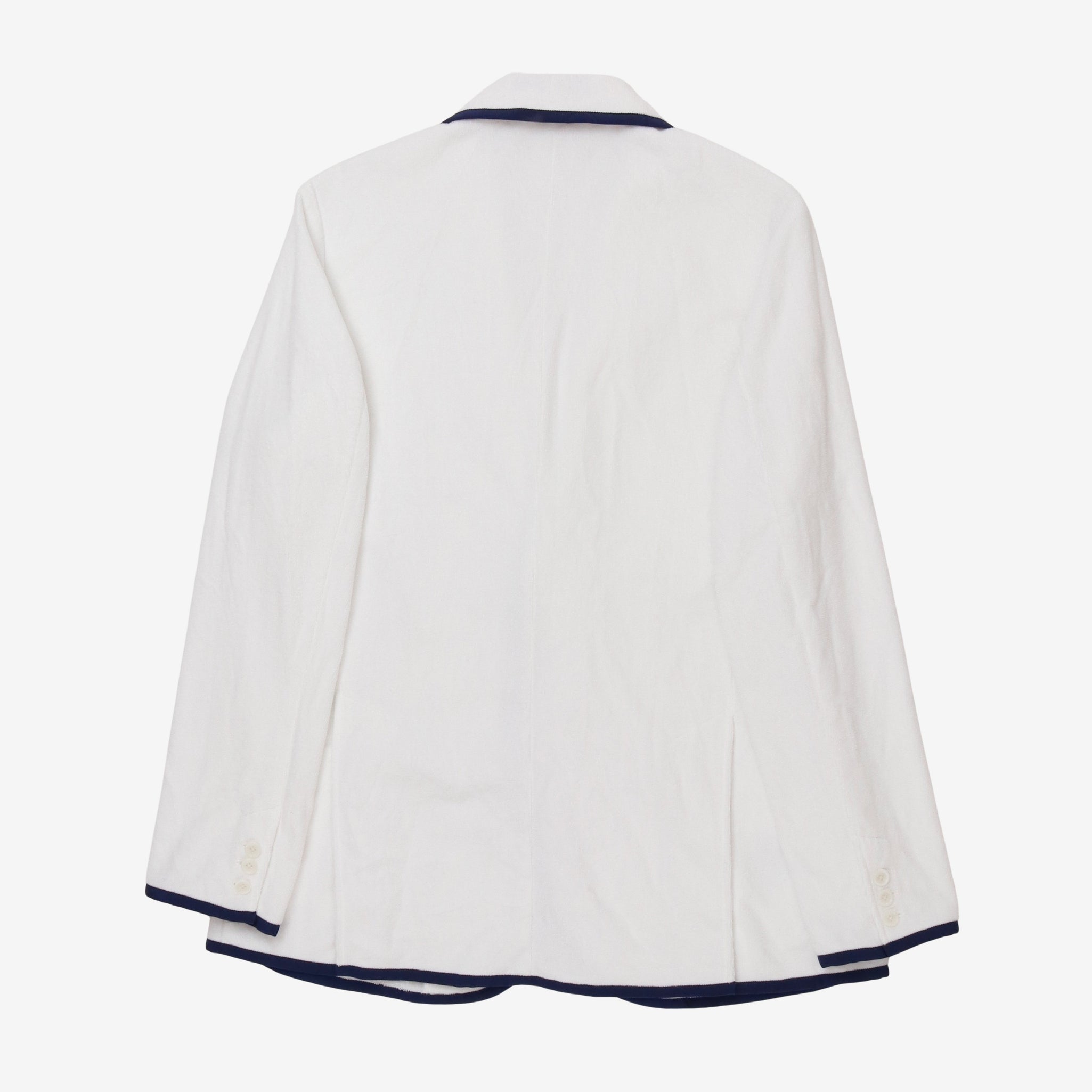 Terry Cloth Towelling Blazer