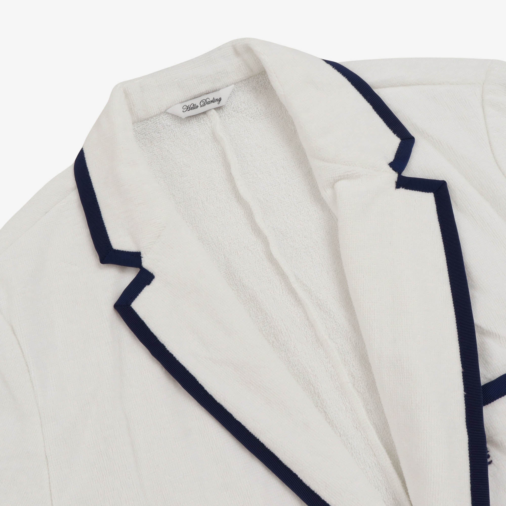 Terry Cloth Towelling Blazer