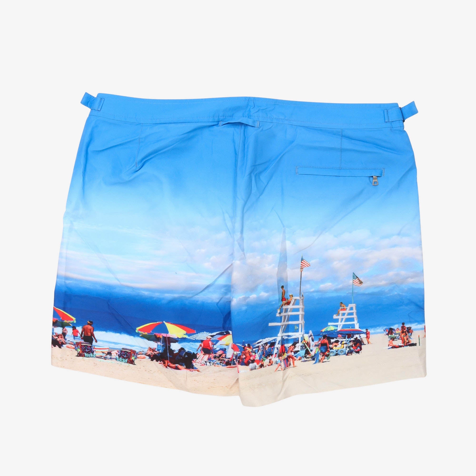 Bulldog Photo Swim Shorts