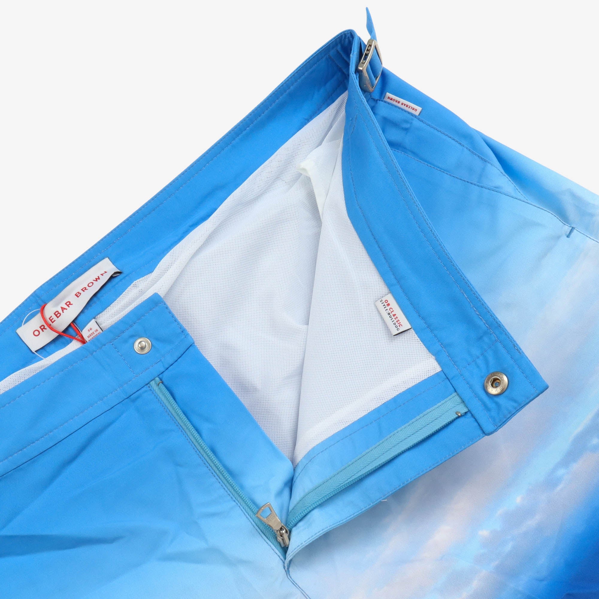 Bulldog Photo Swim Shorts