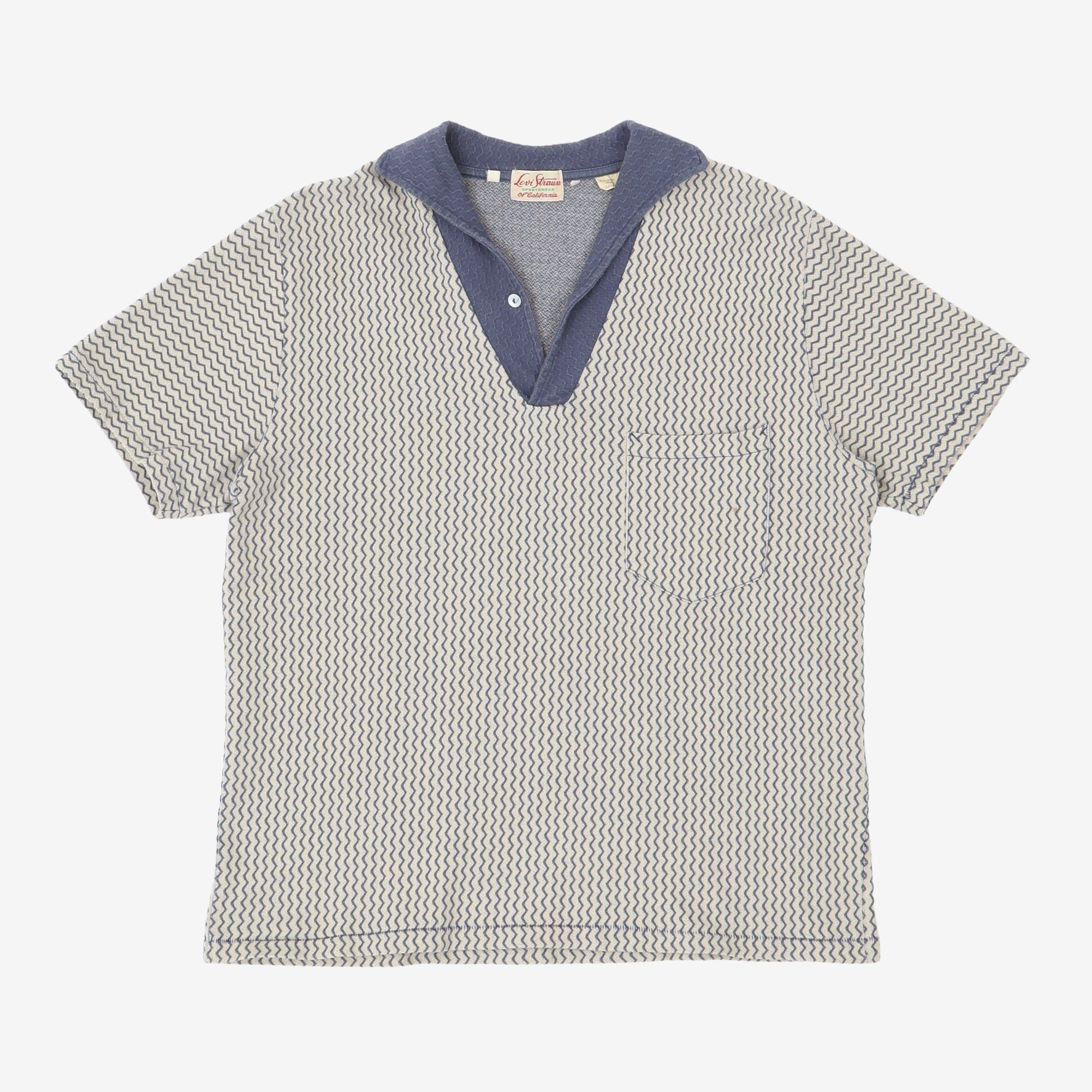 SS Open Collar Polo Shirt