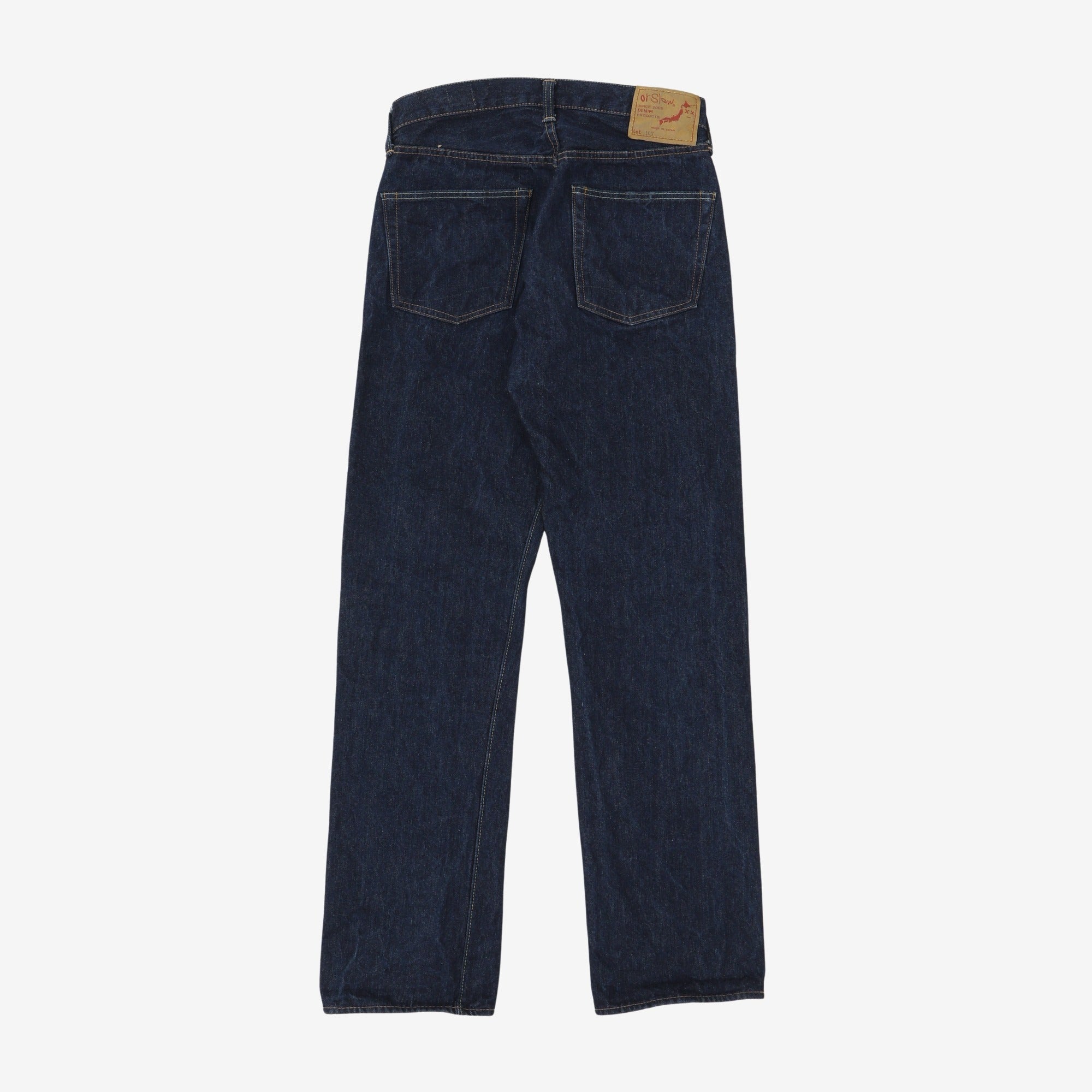 105 Straight Selvedge Denim