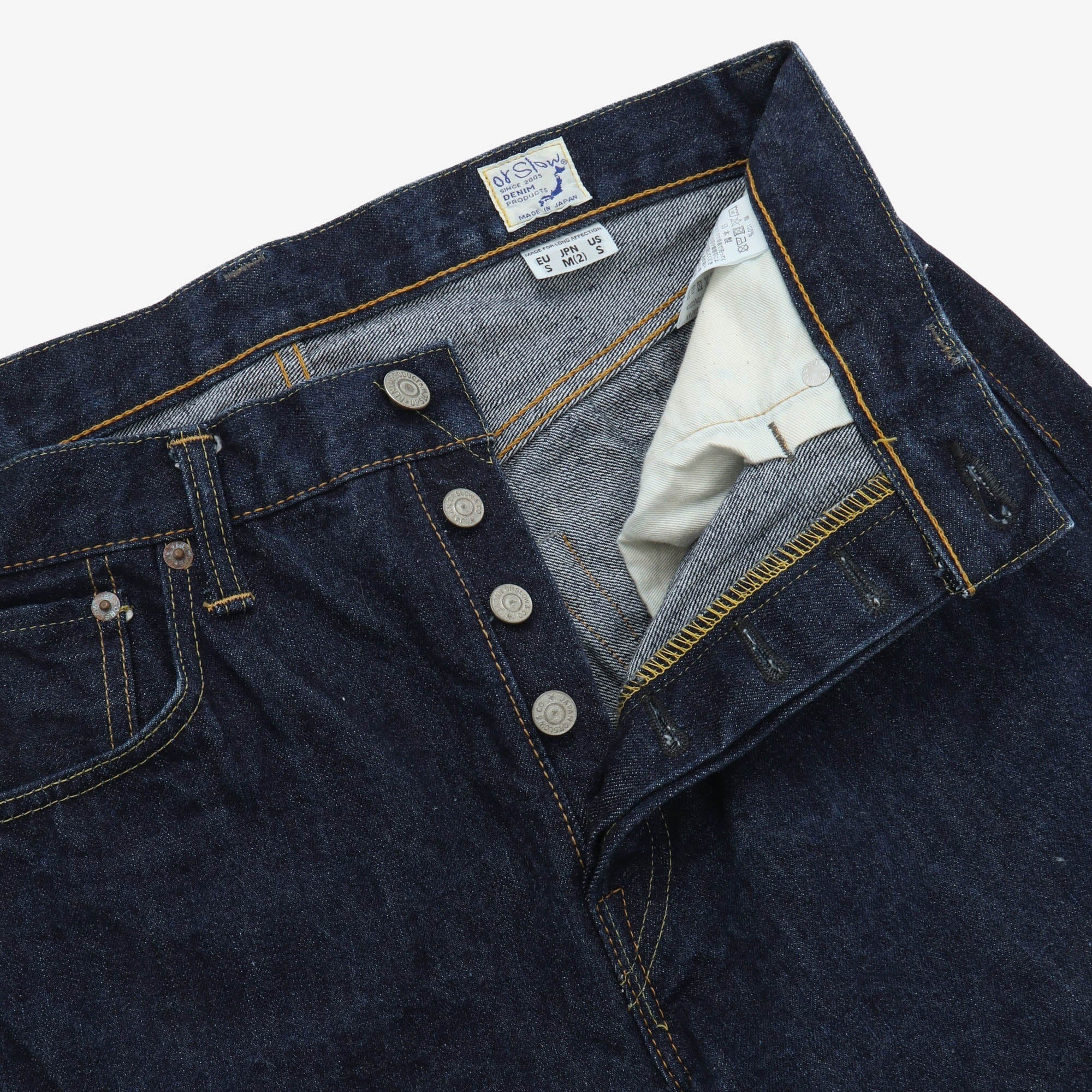 105 Straight Selvedge Denim